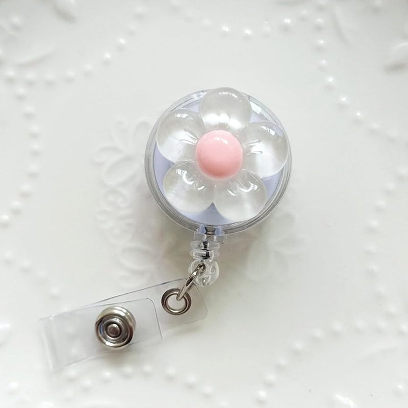 Retractable Badge Holder With Metal Clip For Nurse Doctor Card Management Color C - Image 2